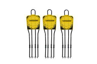 Powershot Freistoßmauer "Extra Strong" - 3er-Set Trainingsdummy - Zusammenklappbar - machsport