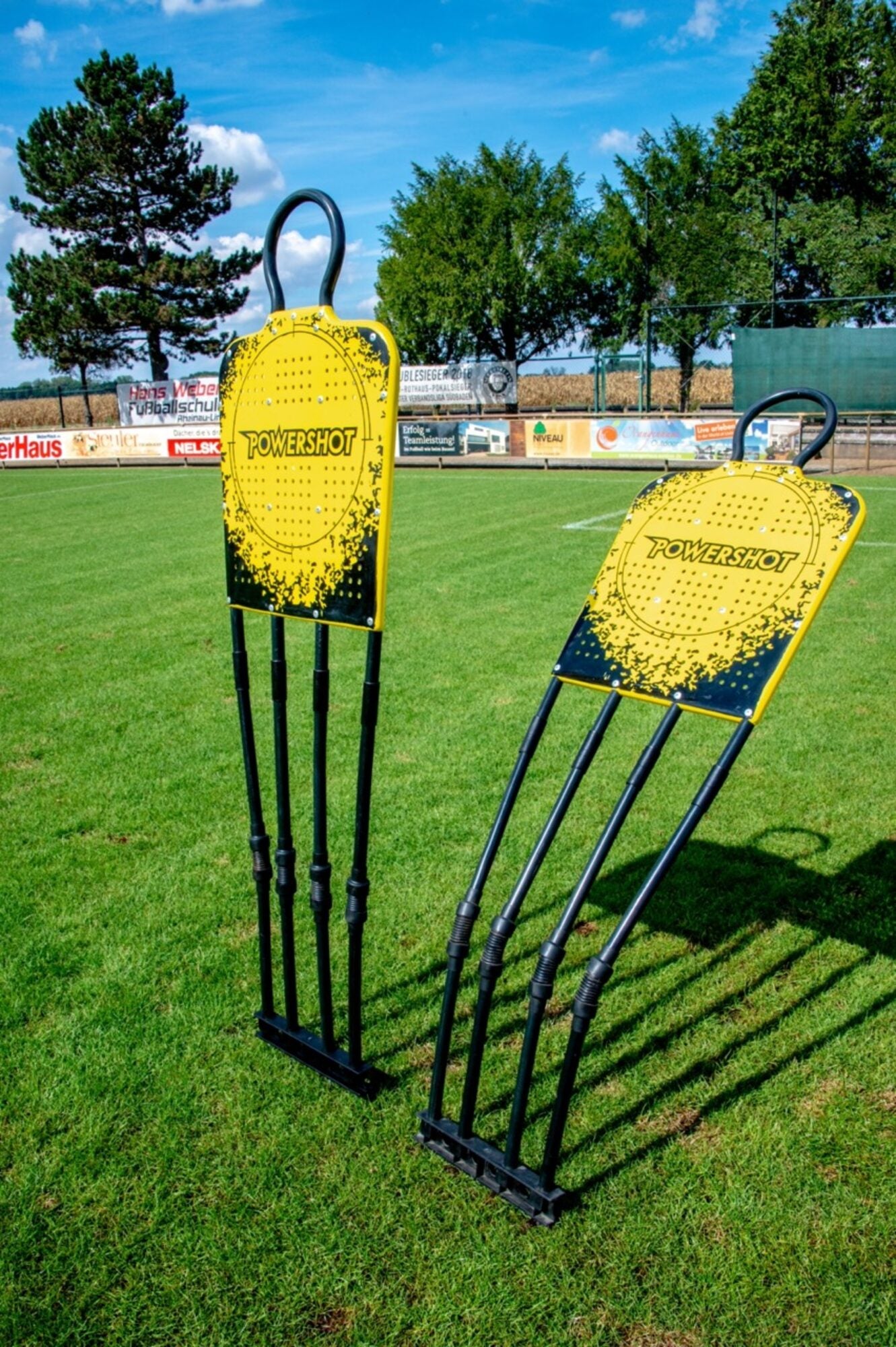 Powershot Freistossmauer / Trainingsdummys Fussball - 180 cm - Wetterfestes uPVC - flexibel - machsport – Bild 