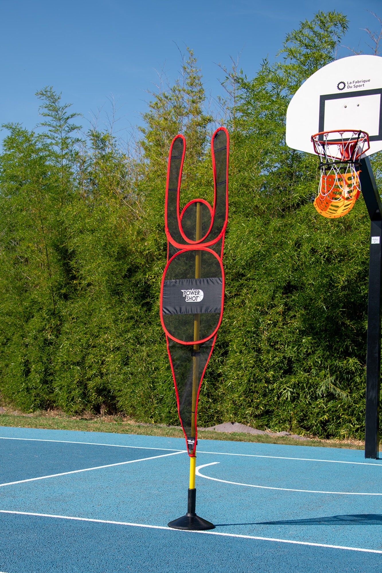 Powershot Mesh-Dummy  Indoor- Handball/Basketball inkl. Zubehör - machsport
