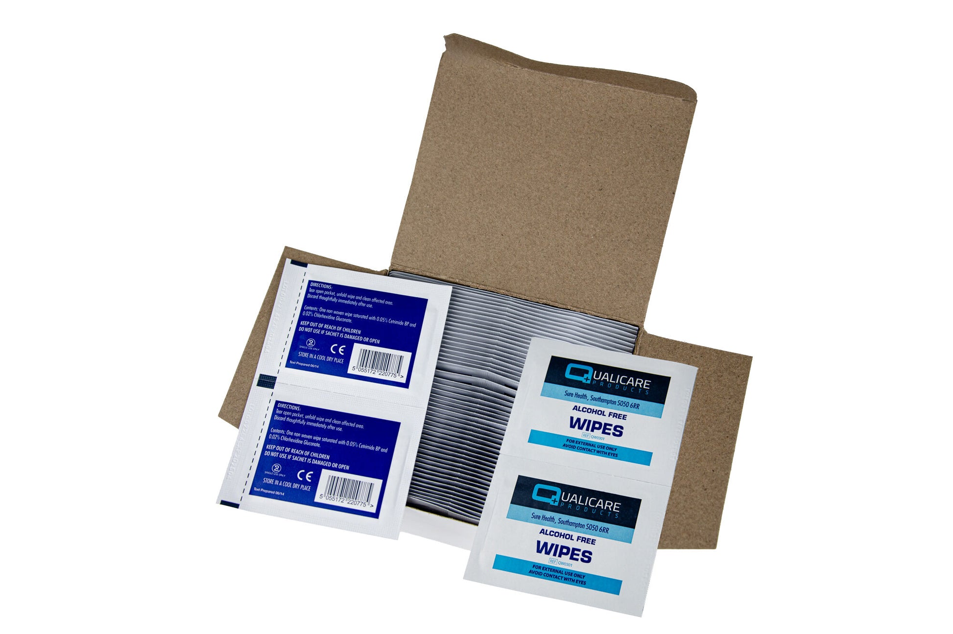 Powershot alkoholfreie Tücher - 100er Packung - machsport – Bild 