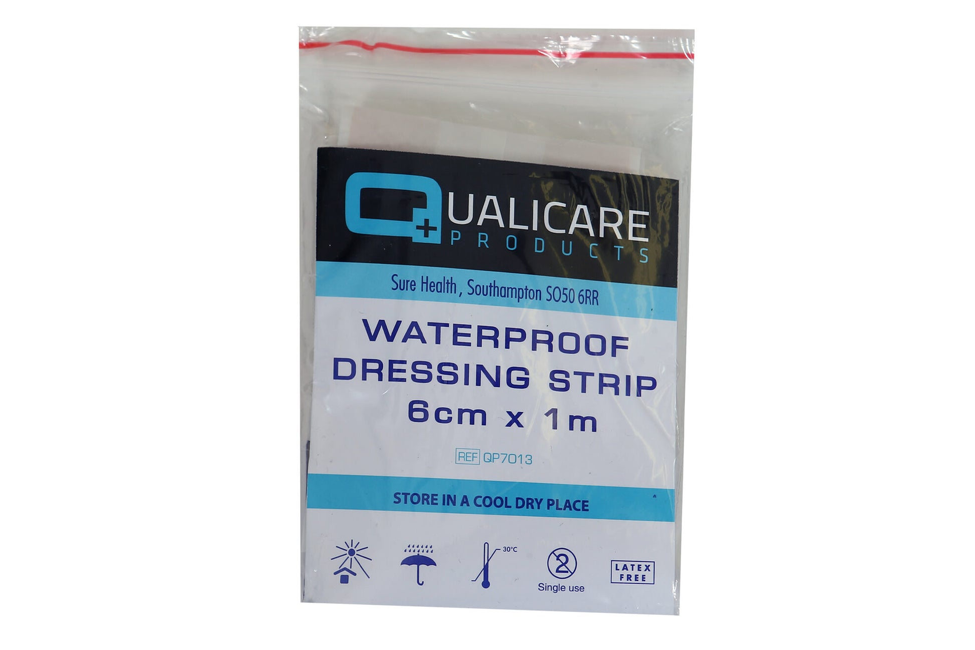 Powershot Wasserfeste Verbandstreifen - 6cm x 1m - 12er -Pack - machsport – Bild 