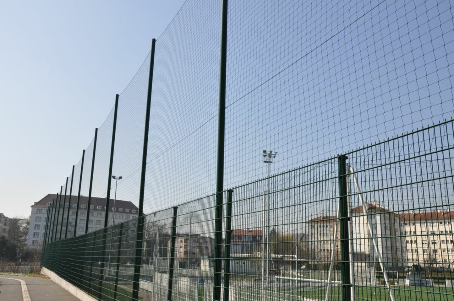 Powershot Spielfeldbegrenzung - Ballfangnetz für Sportplätze - machsport