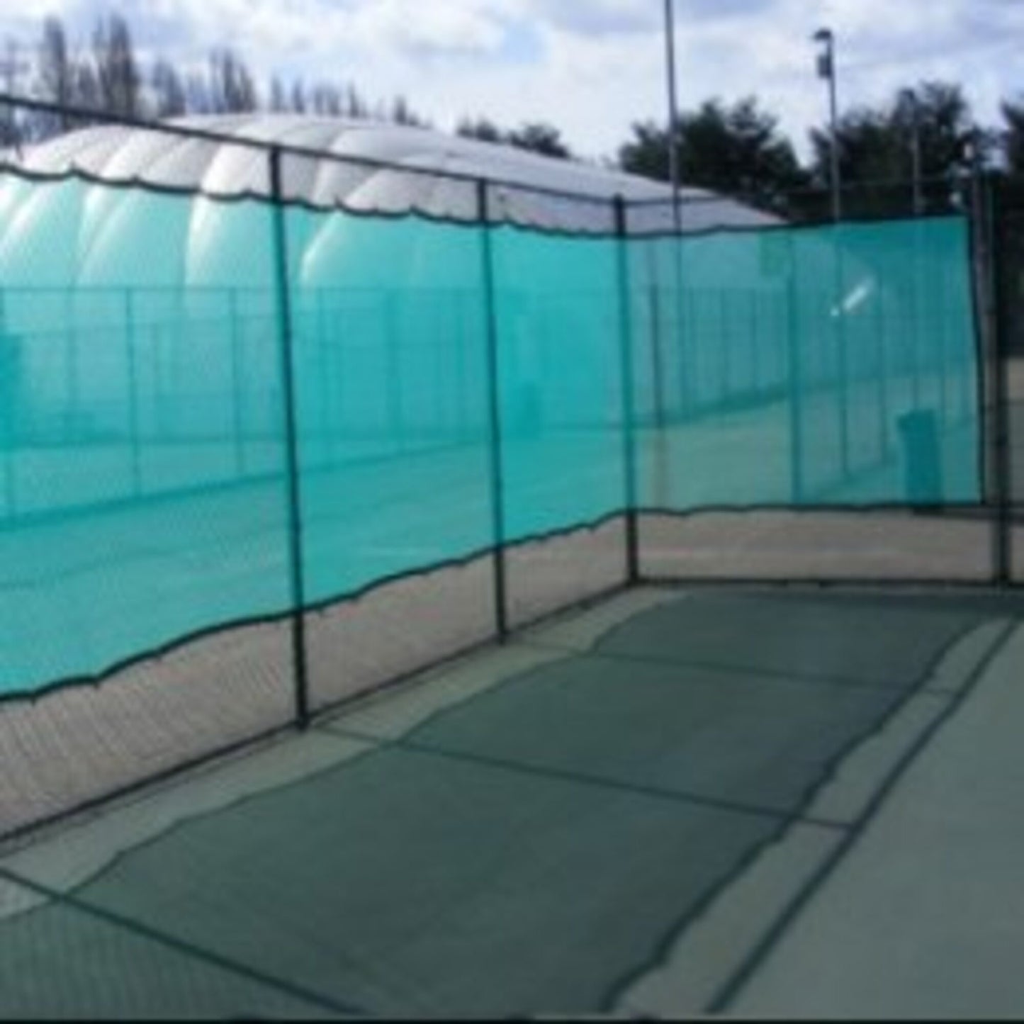 Powershot Windschutz  - Sichtschutz für Sportanlagen - 12x2m - machsport
