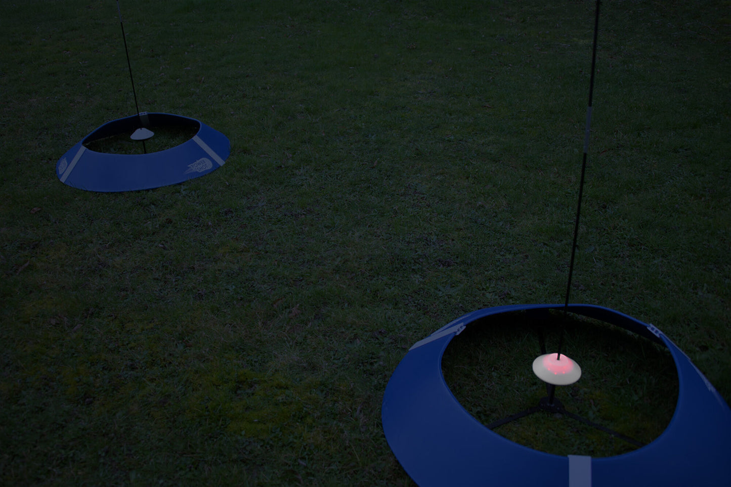 Powershot 10er-Set Fußballgolf-Ziele mit Lichtsensoren - machsport
