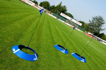 Powershot 3er-Set Fußballgolf-Ziele mit Lichtsensoren - machsport