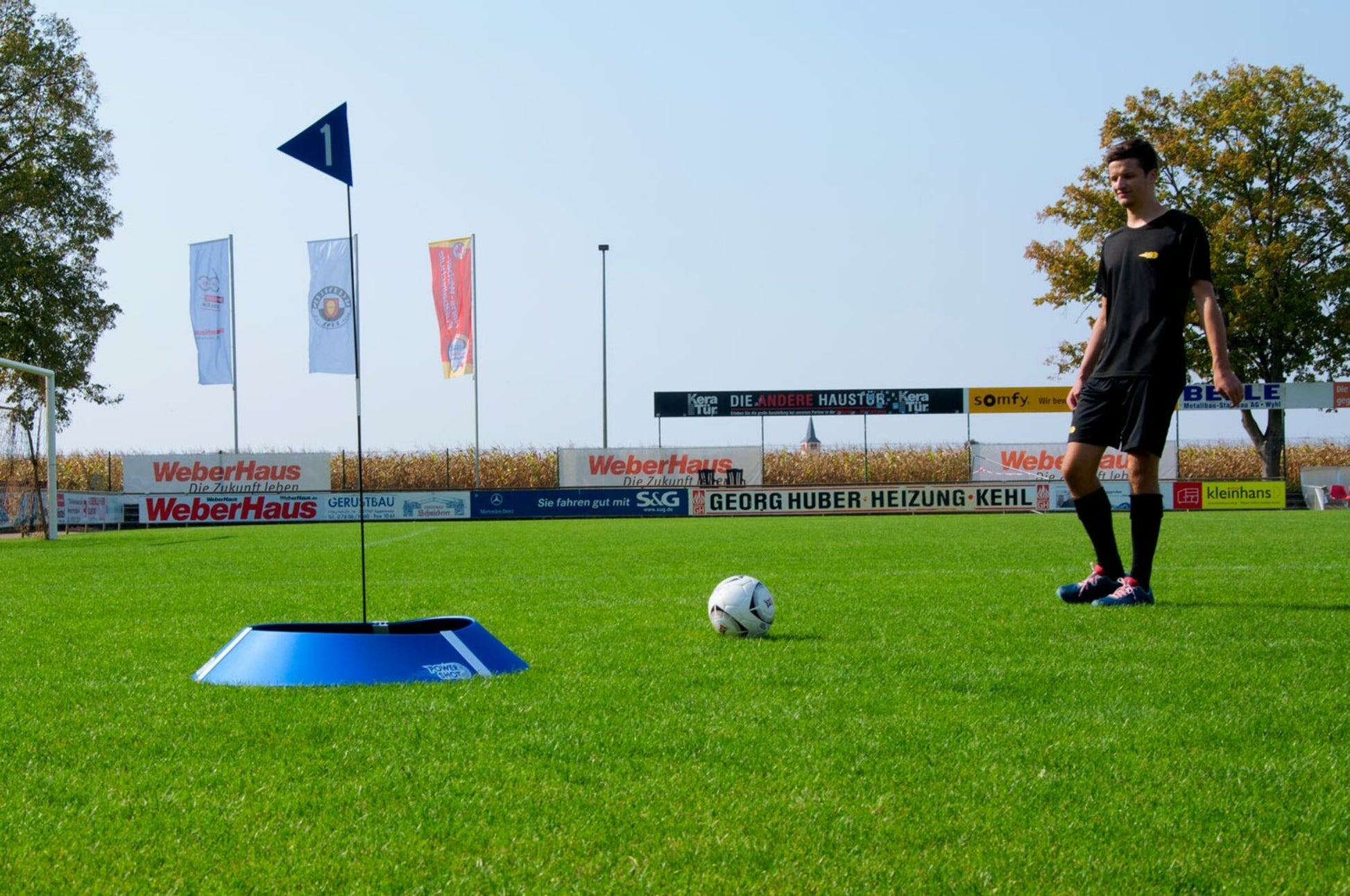 Powershot Fußballgolf - Einzelset mit Lichtsensor - machsport – Bild 