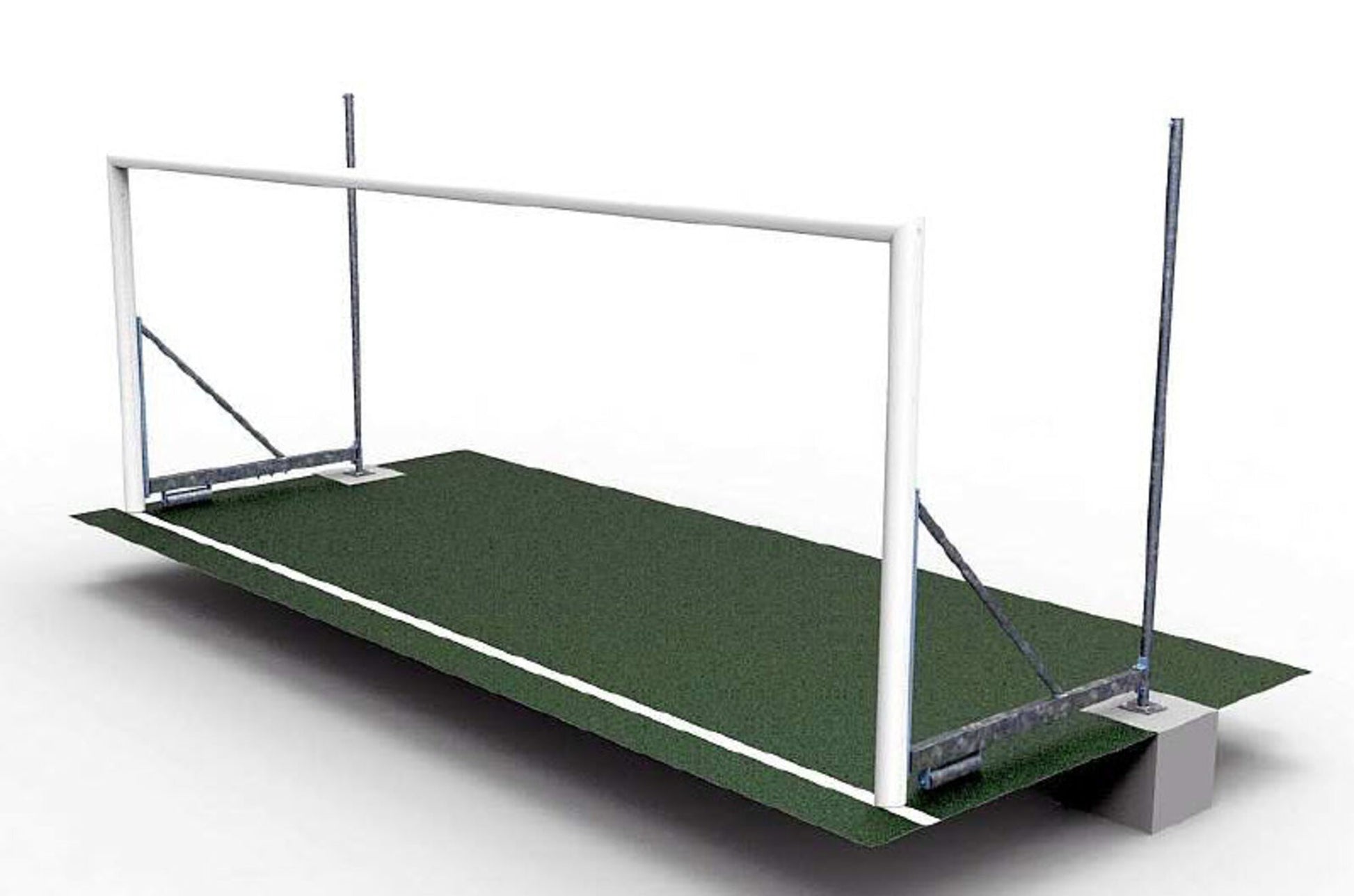 Powershot 8-a-side Fußballtor - faltbar verschließbar 6x2,1m - machsport – Bild 