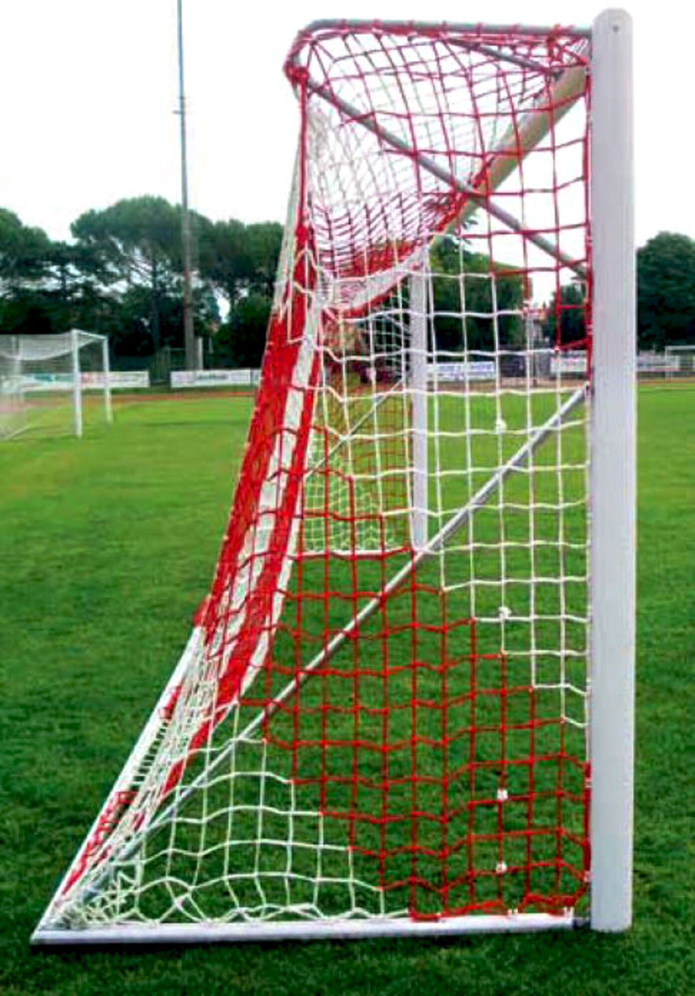 Powershot Fußballtor Aluminium - transportabel 3 - 7,34 x 2,44 m - machsport – Bild 