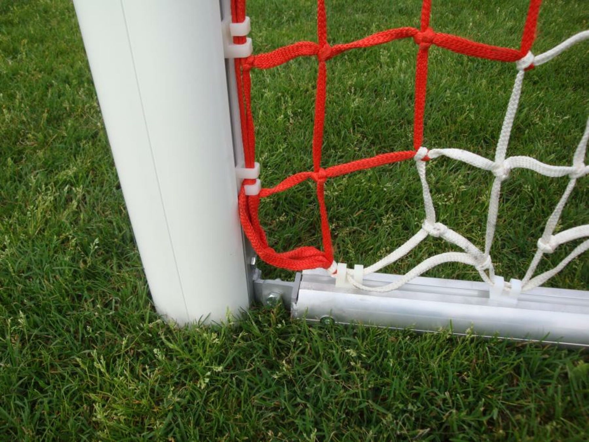 Powershot Fußballtor Aluminium - transportabel 3 - 7,34 x 2,44 m - machsport – Bild 