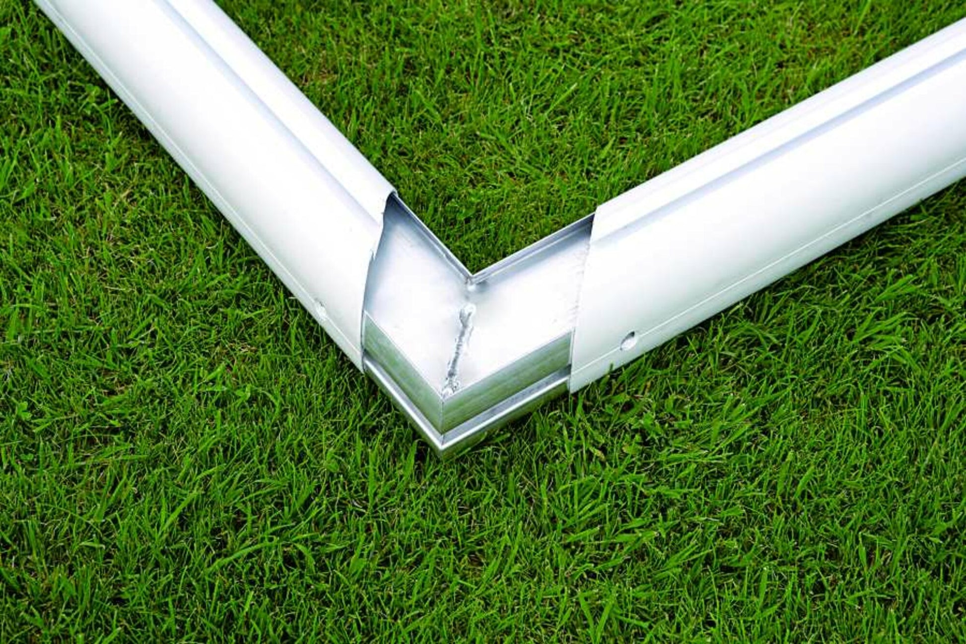 Powershot Fußballtor Aluminium - transportabel 3 - 7,34 x 2,44 m - machsport – Bild 