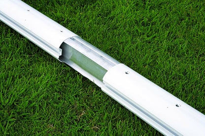Powershot Fußballtor Aluminium - transportabel 3 - 7,34 x 2,44 m - machsport