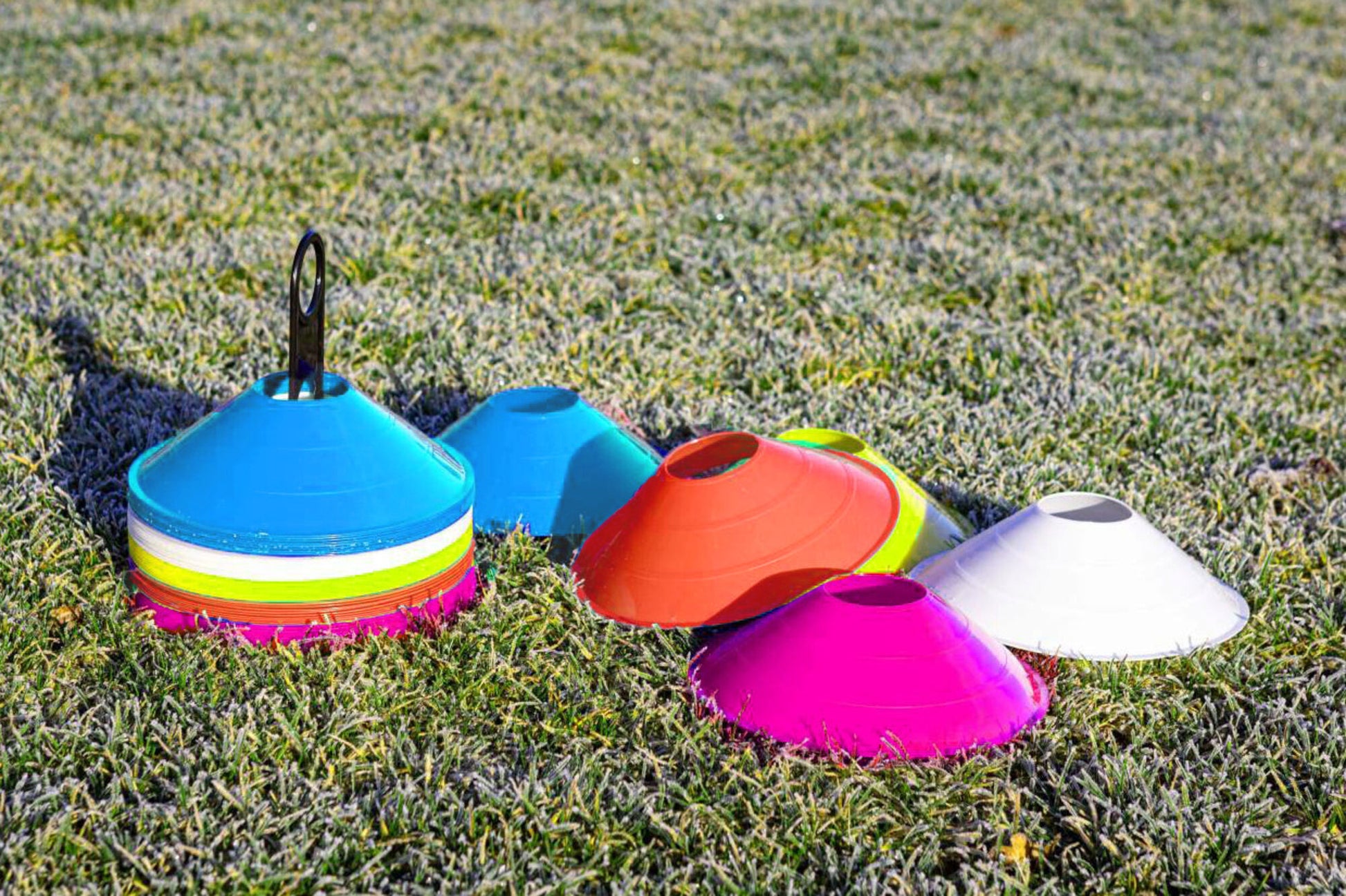 Powershot 101-teiliges multifunktionales Agility-Trainingsset "Profi" - machsport – Bild 
