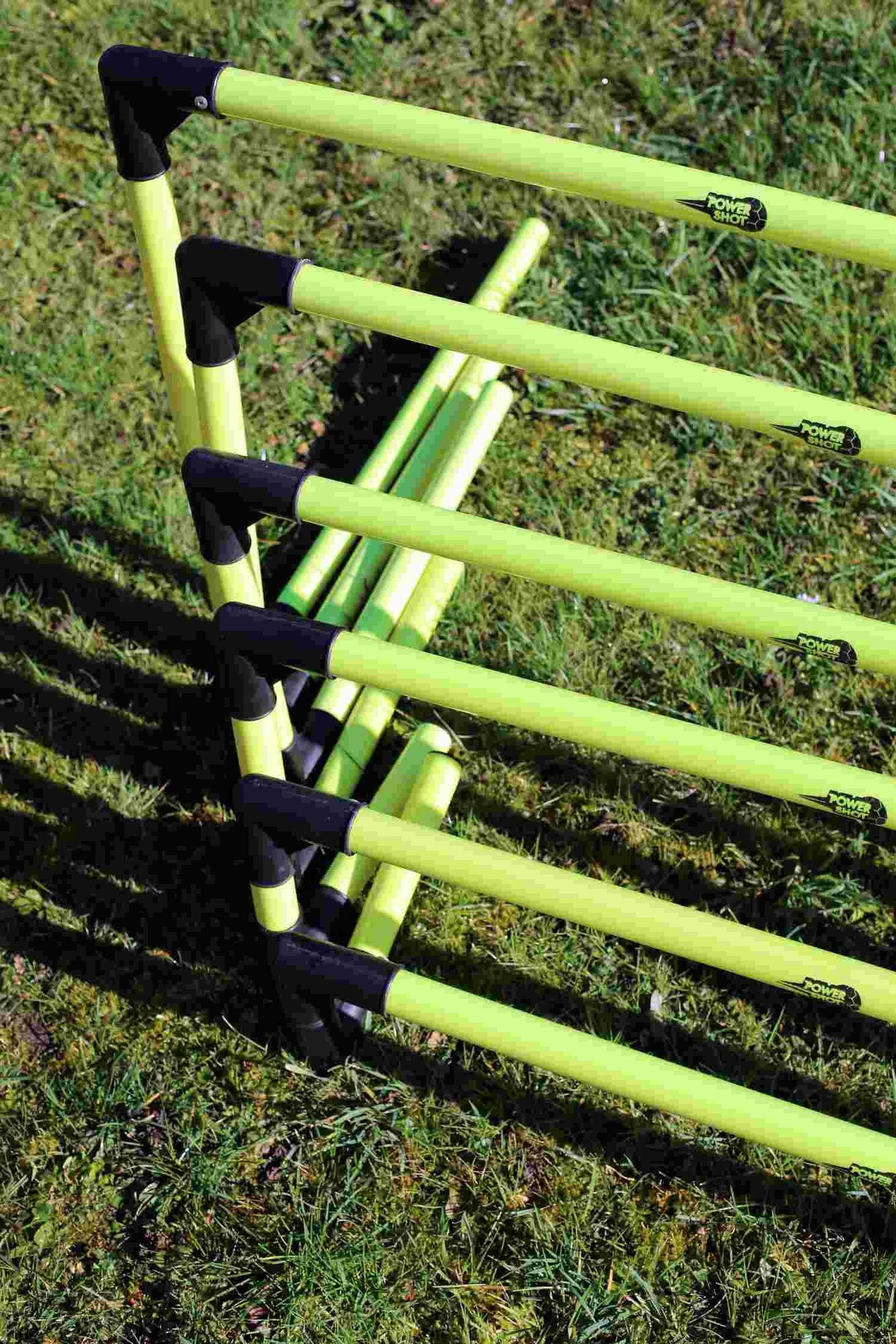 Powershot 6er-Set faltbare Hürden - Stecksystem - machsport – Bild 