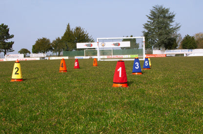 Powershot Kegelhülsen (8 Stk.) - nummeriert 1-8 - machsport