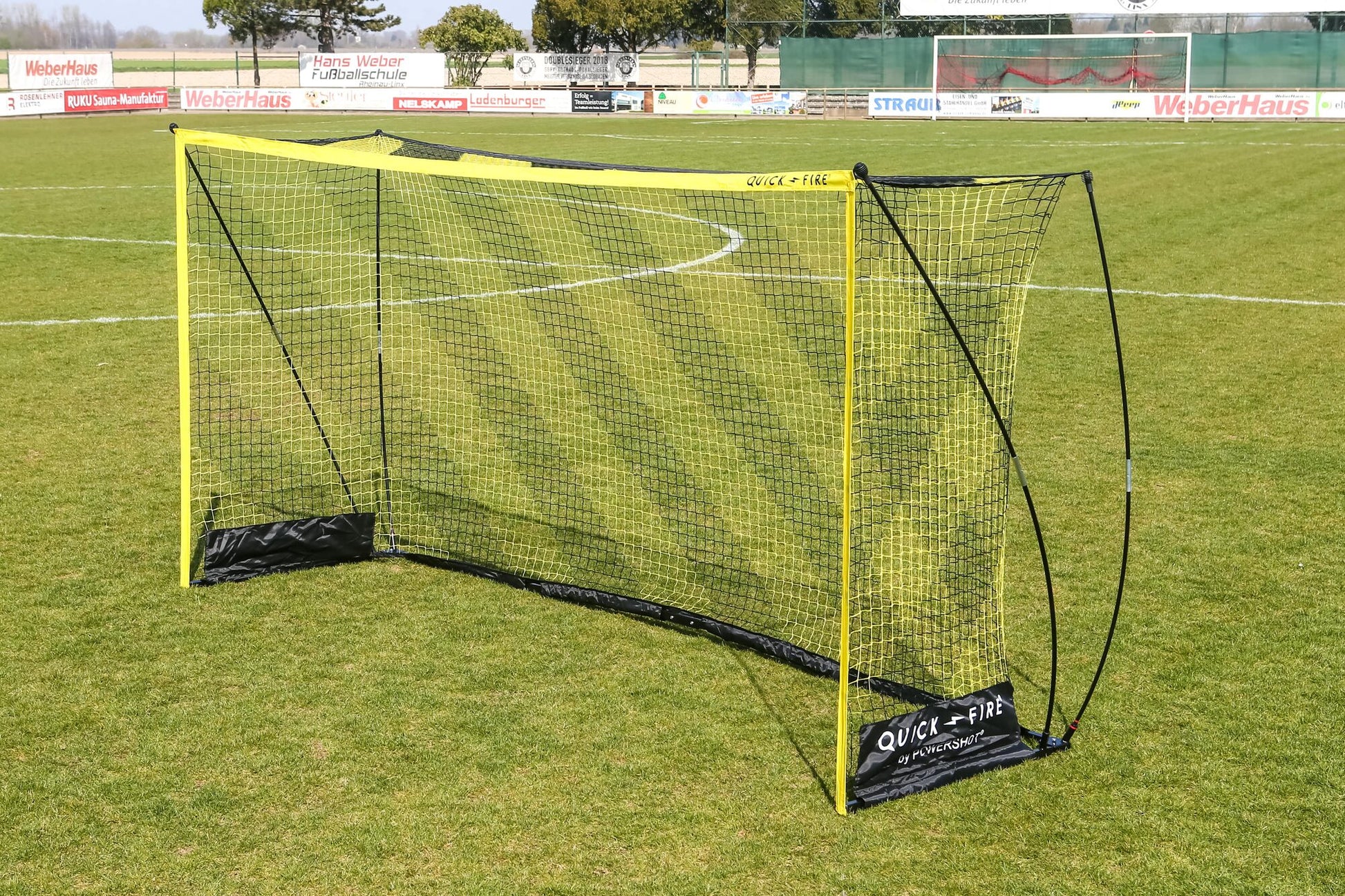Powershot QUICKFIRE® Fußballtor 1,5x0,9m - machsport – Bild 