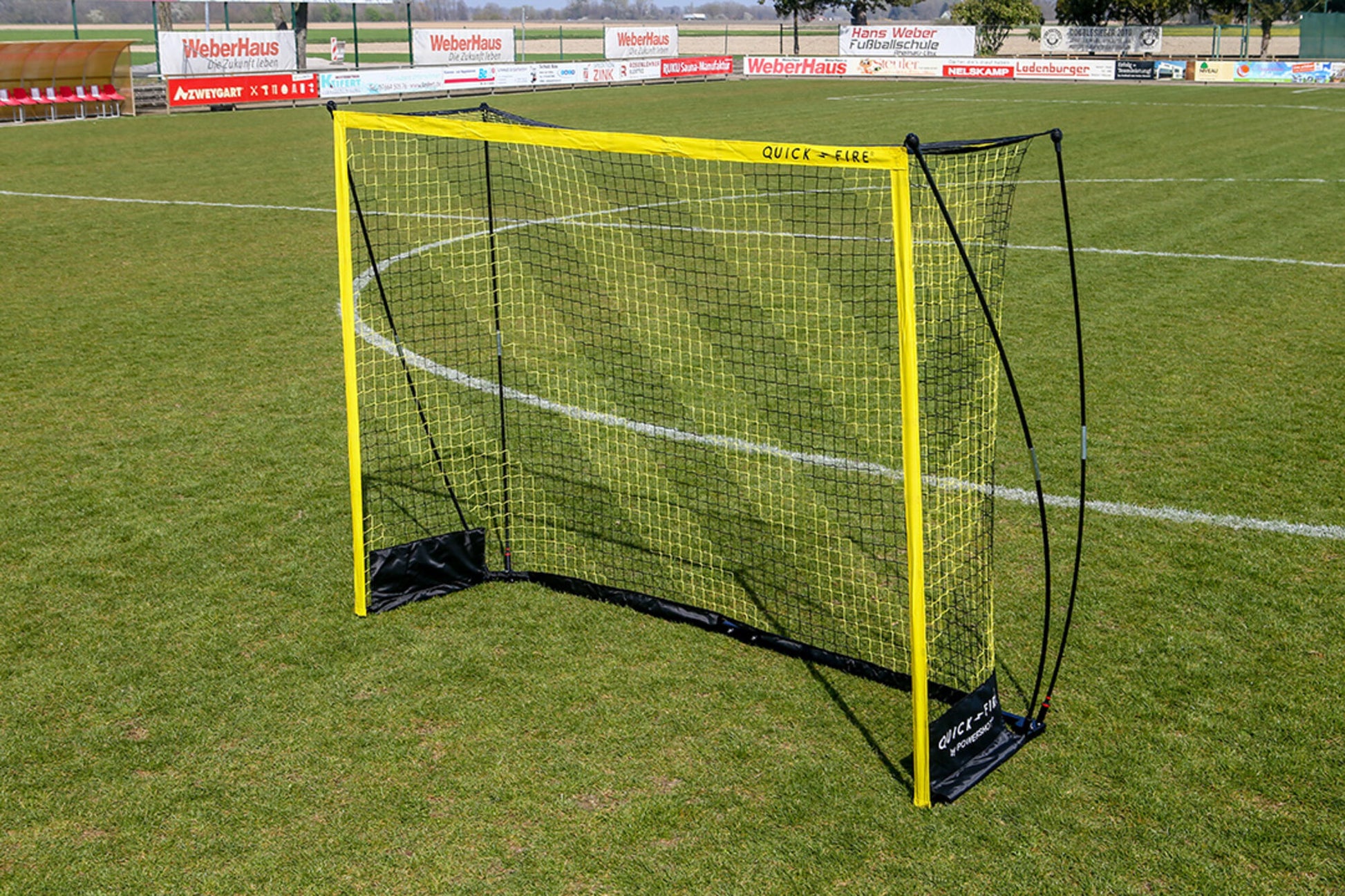 Powershot QUICKFIRE® Fußballtor 2,4x1,8m - machsport – Bild 