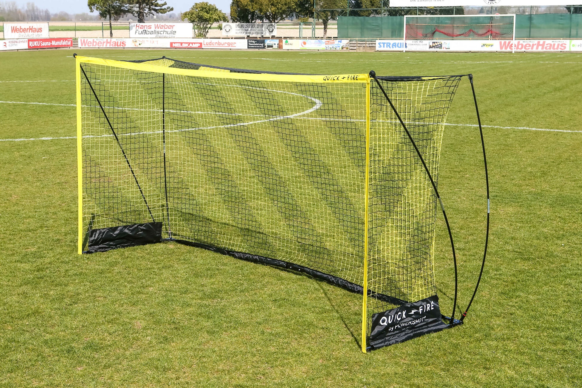 Powershot QUICKFIRE® Fußballtor 3,6x1,8m - machsport – Bild 