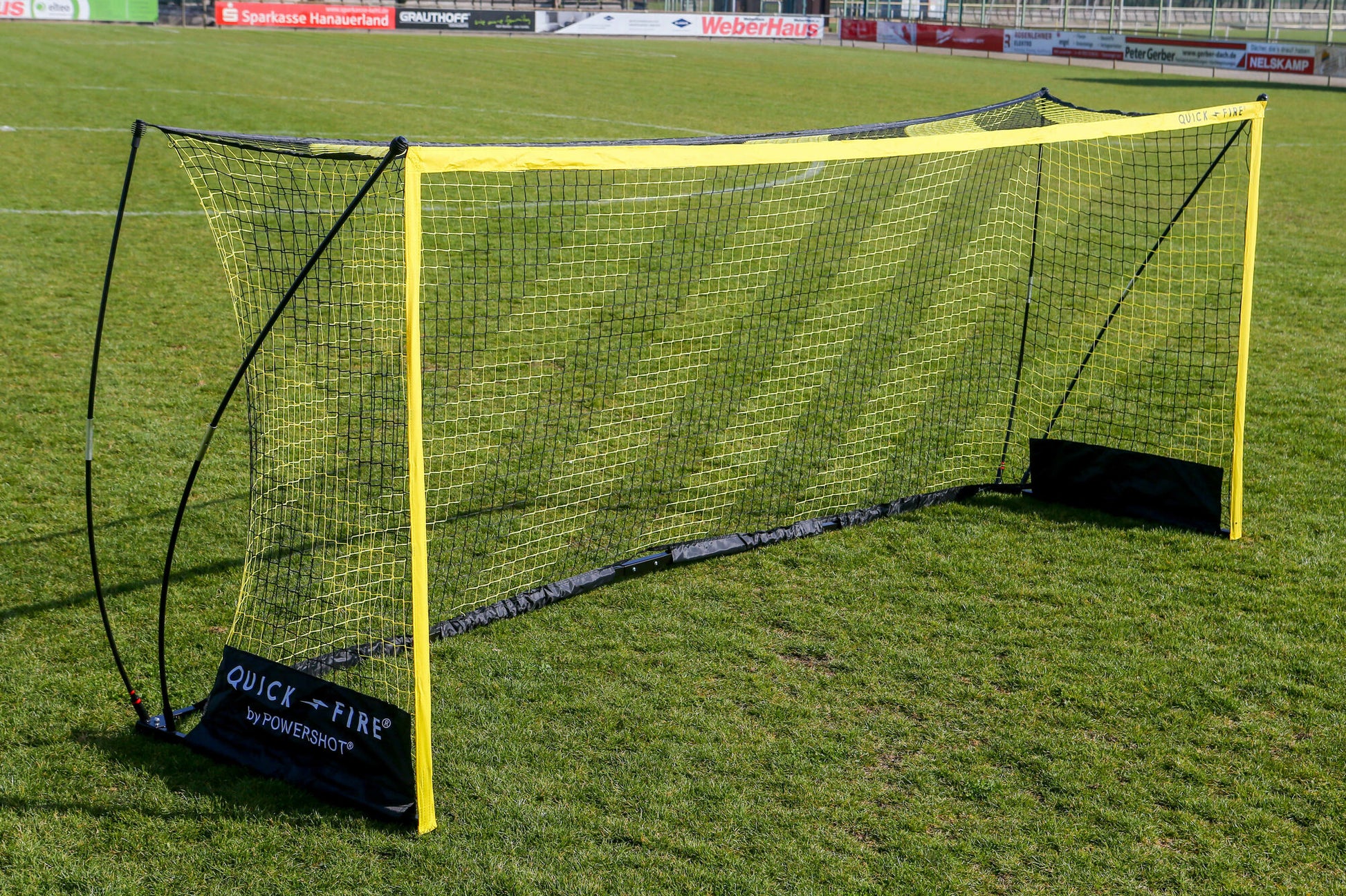 Powershot QUICKFIRE® Fußballtor 4x1,5m - machsport – Bild 