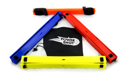 Powershot Kreuz-Koordinationsleiter - flach 4x2 m - machsport