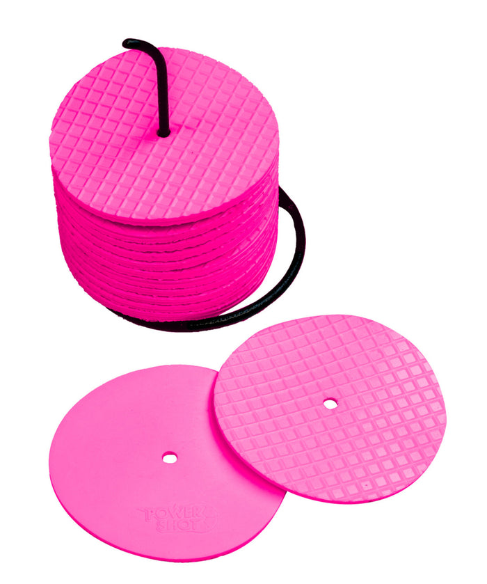 Powershot 24er-Set Markierungsscheiben, klein 10cm, pink