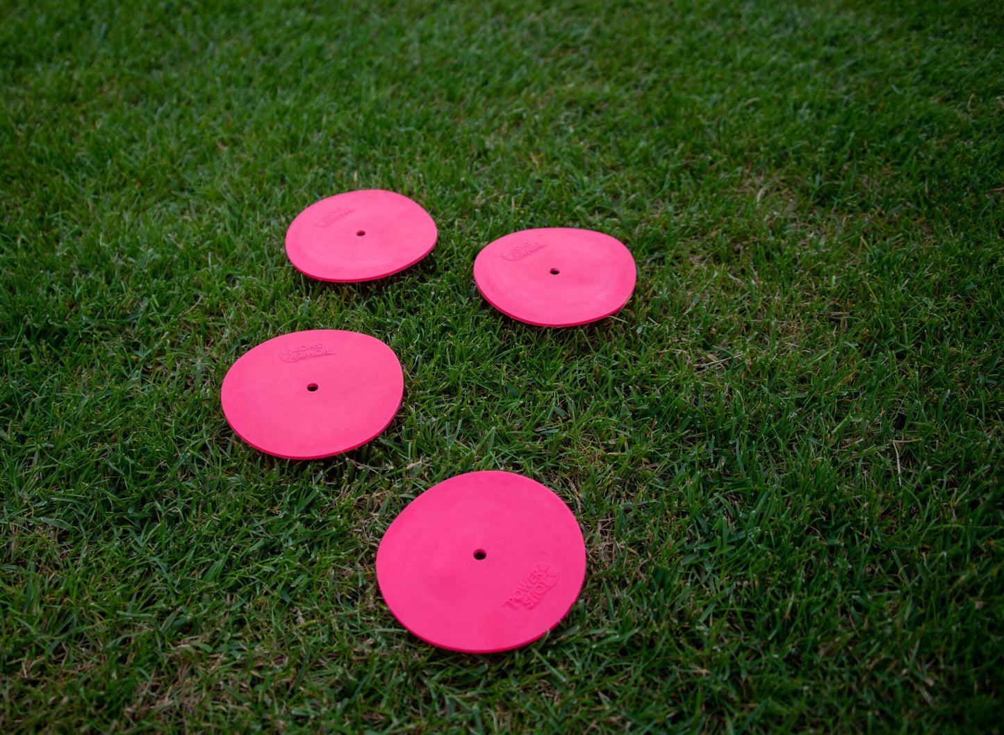 Powershot 24er-Set Markierungsscheiben, klein 10cm, pink