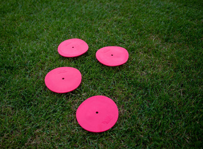 Powershot 24er-Set Markierungsscheiben, klein 10cm, pink