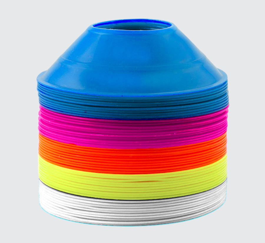 Powershot Mini-Markierungshütchen flexibel - 12cm ? - 50er-Set - machsport