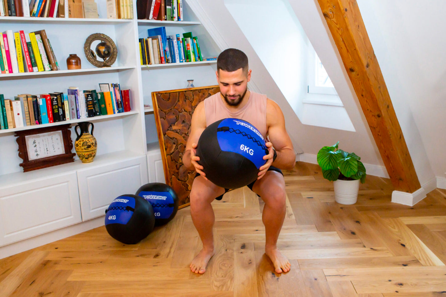 Powershot Medizin Ball - 6kg - machsport