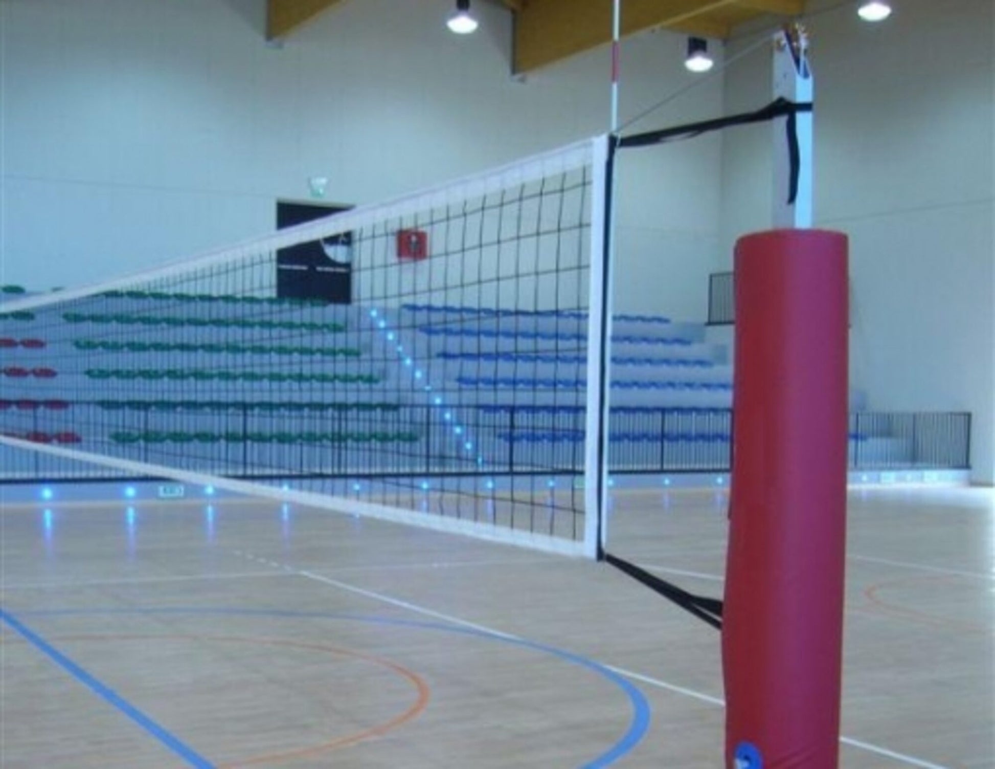 Powershot Schutzpolster für Volleyballpfosten "Rund" - 2 Stück - machsport – Bild 