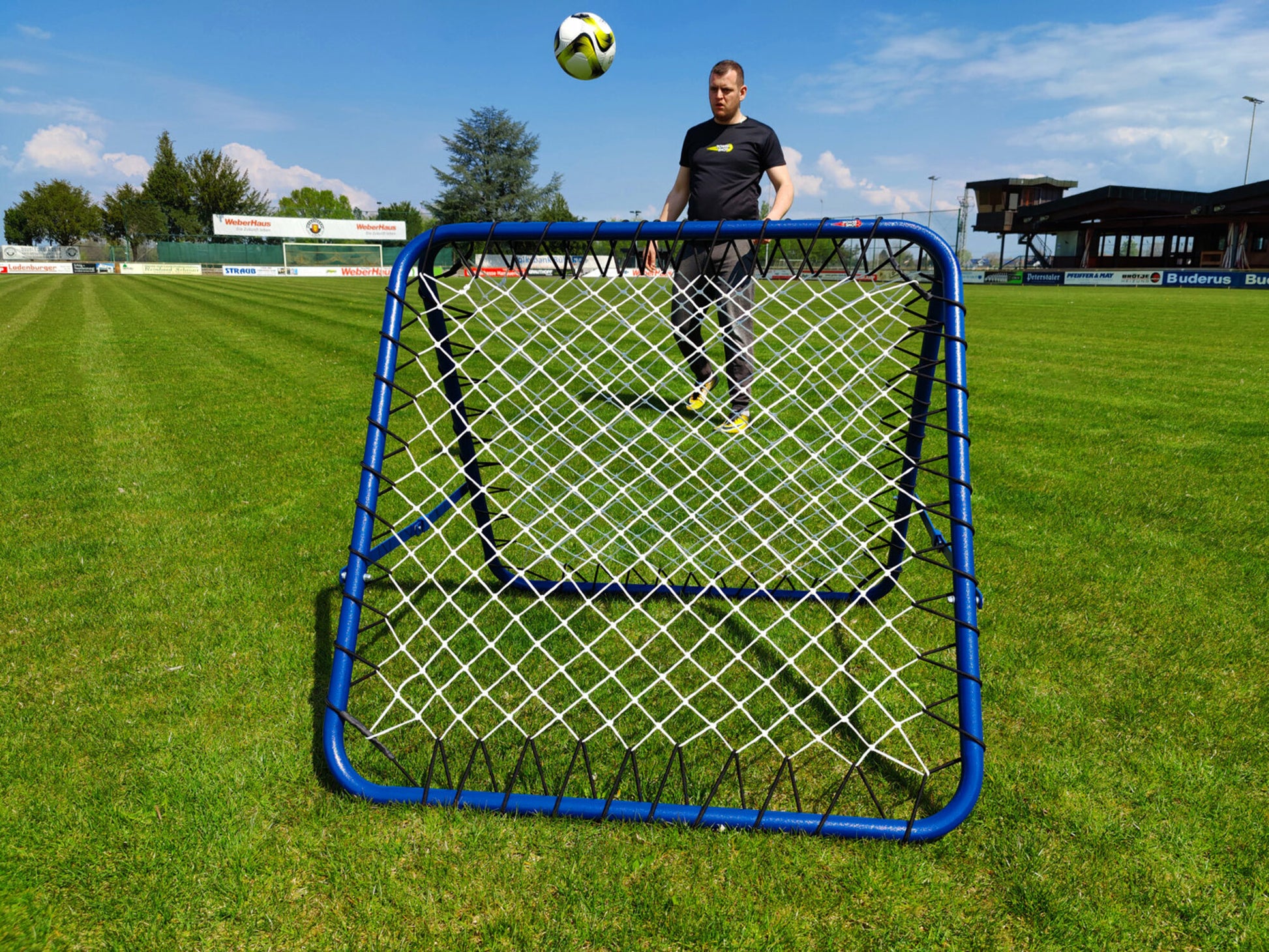 Powershot Doppelseitiger Tchouckball - Rückprallnetz - machsport – Bild 