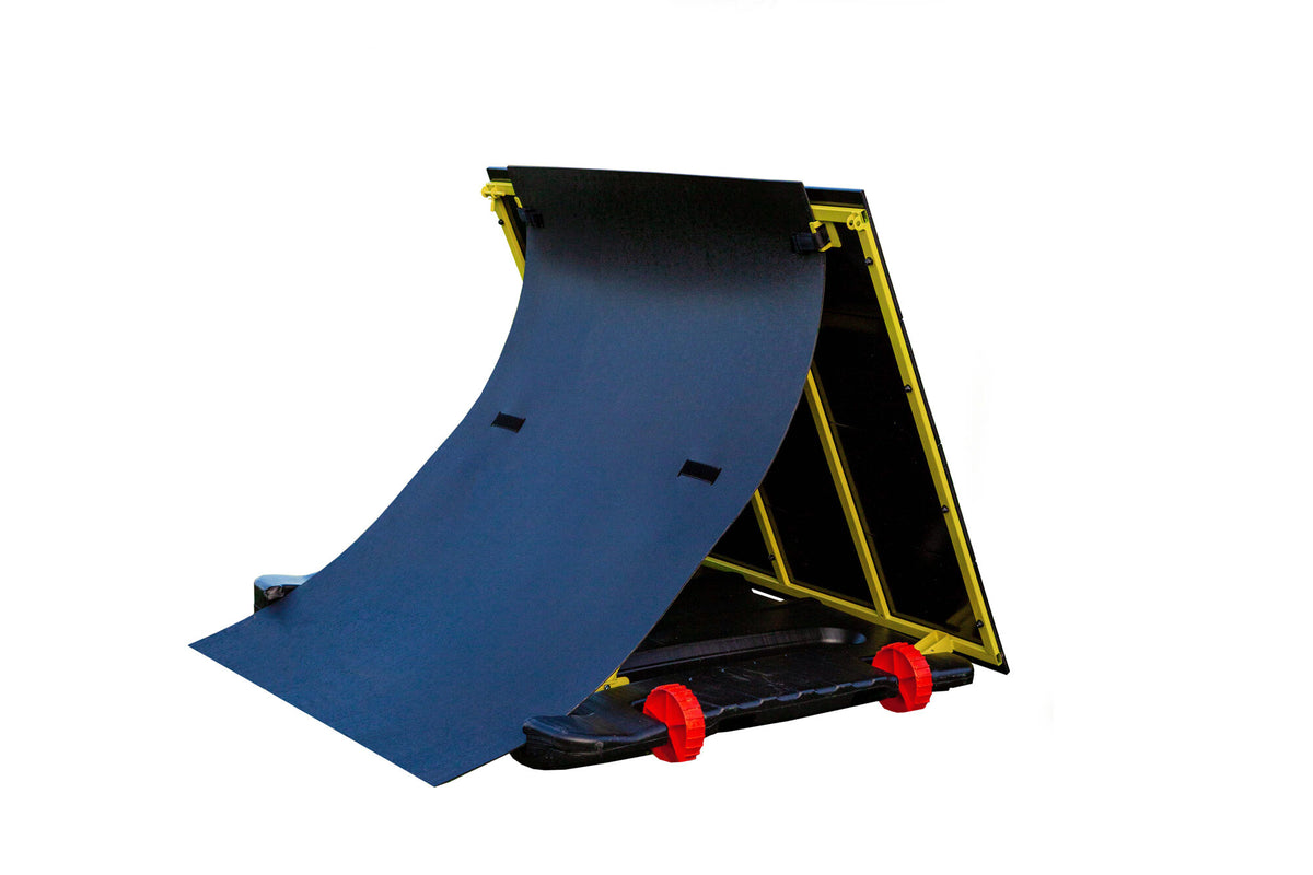 Powershot Rampe - gebogenes Brett -  für die POWERSHOT® Rebound Wall - machsport