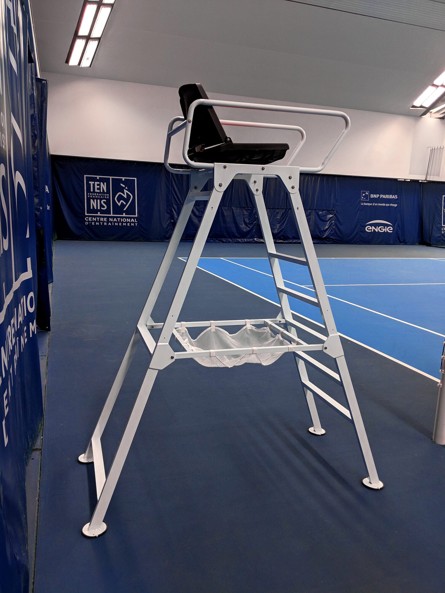 Powershot Schiedsrichterstuhl "Aluminium" - Turnier - machsport – Bild 