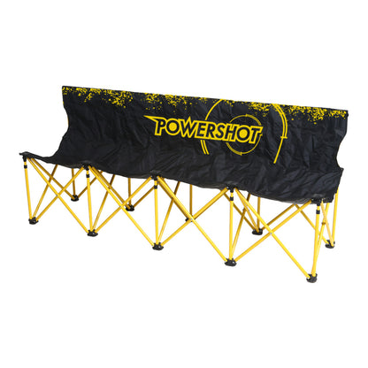 Powershot Faltbare Sitzbank für Spielfeldränder - wetterfest - machsport