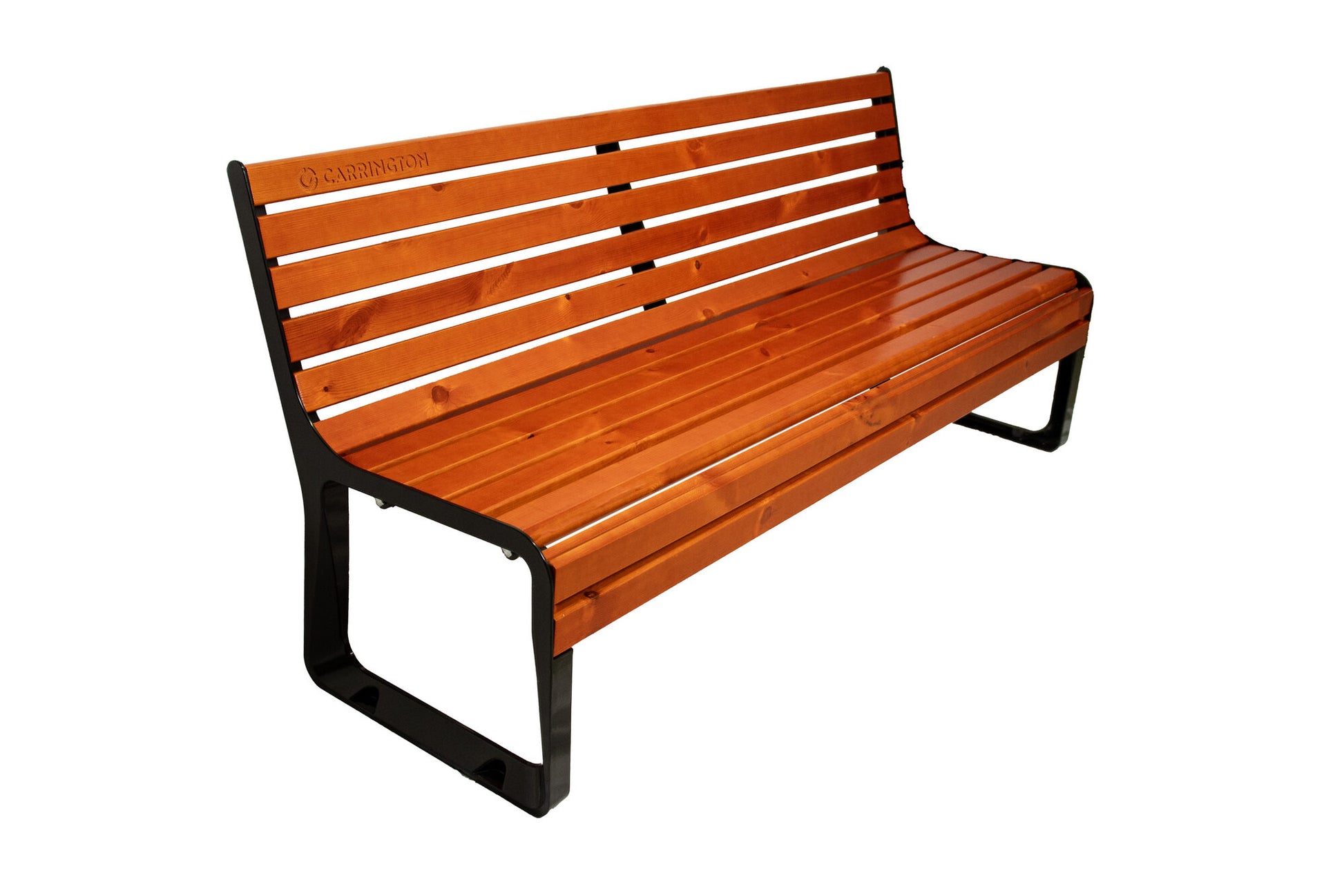 Powershot Premium-Tennisbank aus Holz mit Rückenlehne - 180 cm - machsport – Bild 