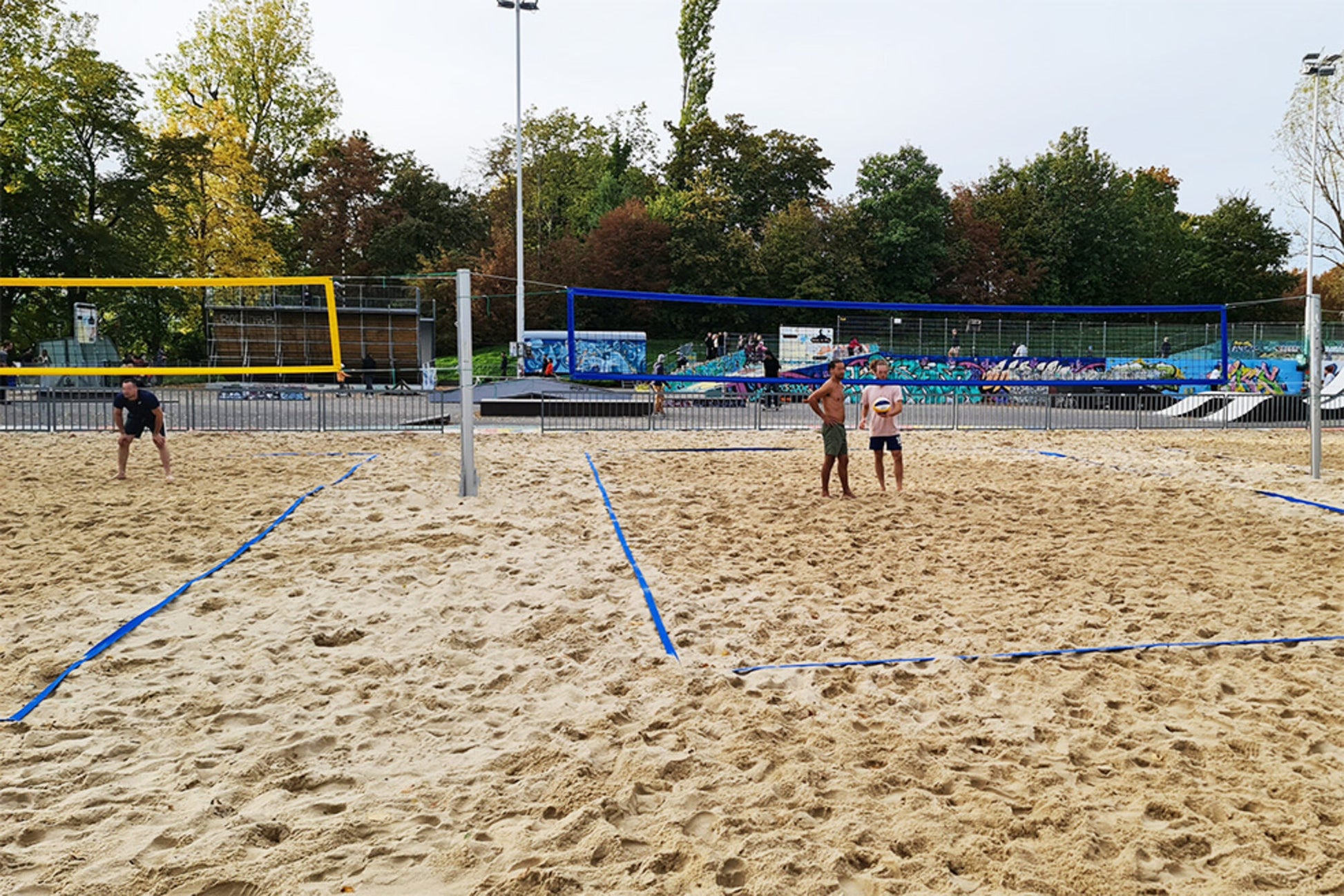 Powershot Beach-Volleyball Markierungen - machsport – Bild 