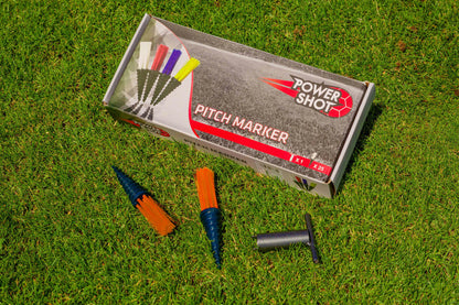 Powershot PITCHMARKER Markierungshilfe - 25er Set + Eintriebshilfe - machsport