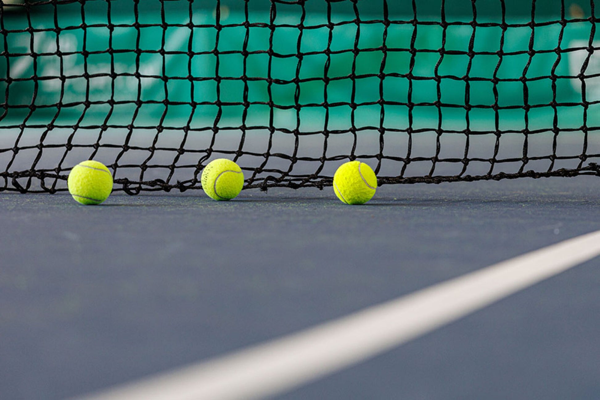 Powershot Tennisnetz  - Doppelmaschen - machsport – Bild 