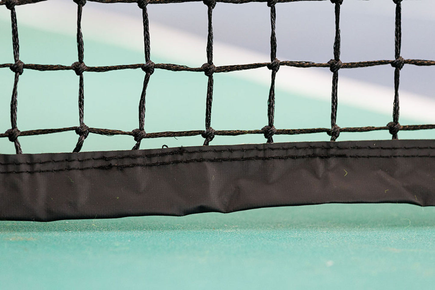 Powershot Tennisnetz - Doppelreihe - komplett verstärkt - machsport