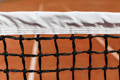Powershot Tennisnetz  - Doppelreihe - Sandplatz - machsport