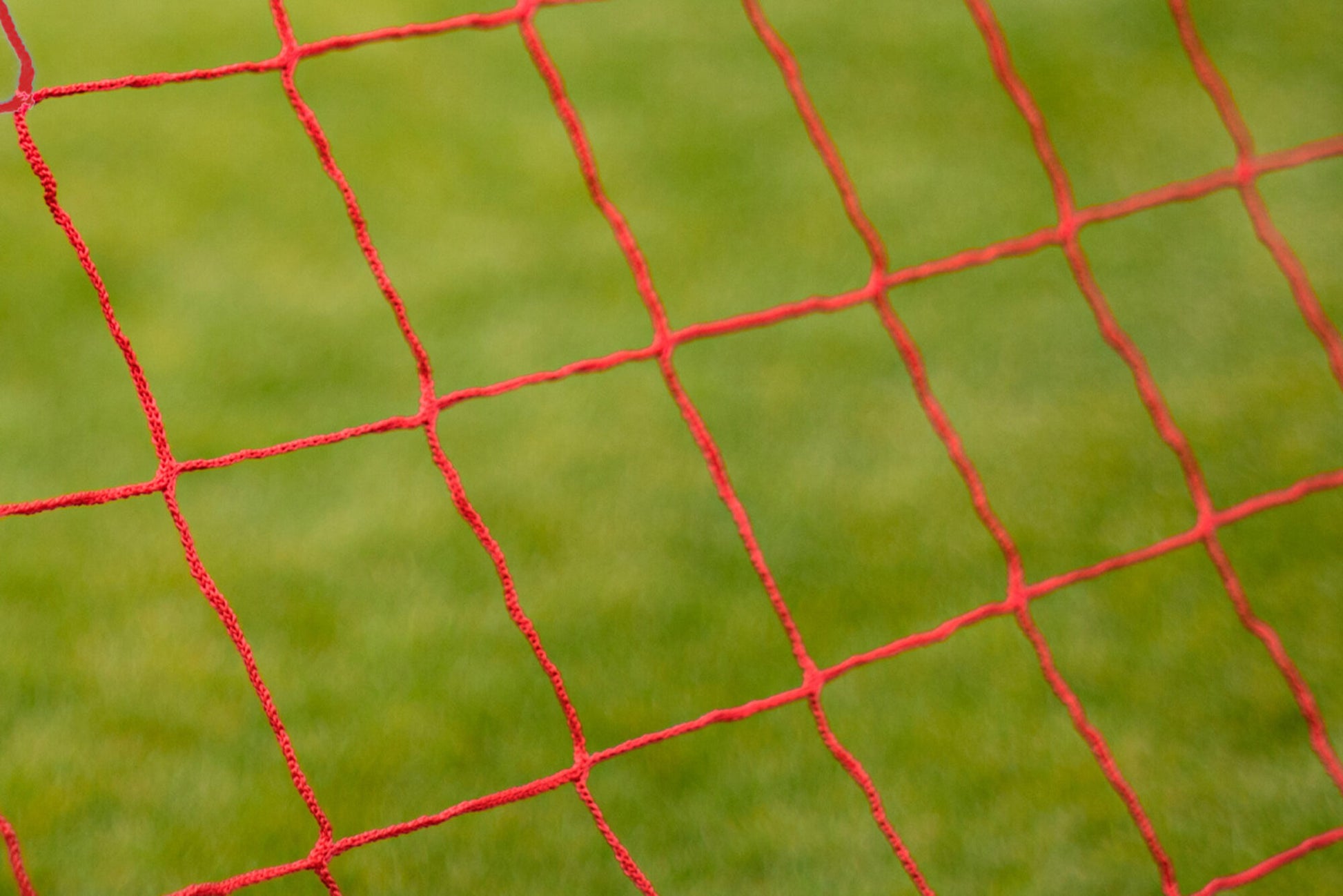 Powershot Fußballnetz - 11er Tor - Europäisch - 4mm Rot - machsport – Bild 