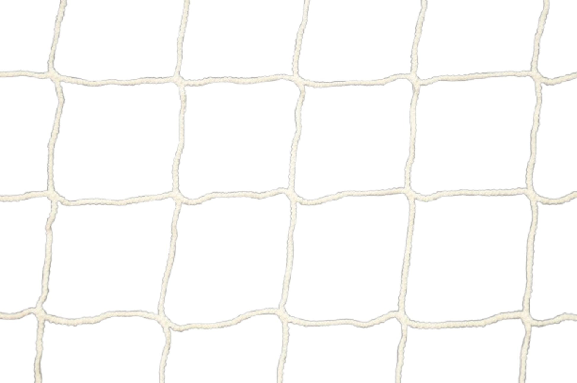 Powershot Fußballnetz - 11er Tor - Europäisch - 4mm Weiß - machsport – Bild 