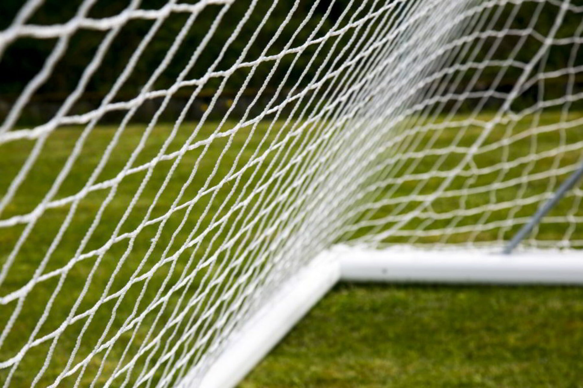 Powershot Fußballnetz - Trapezförmig - 4mm - Weiß - machsport – Bild 