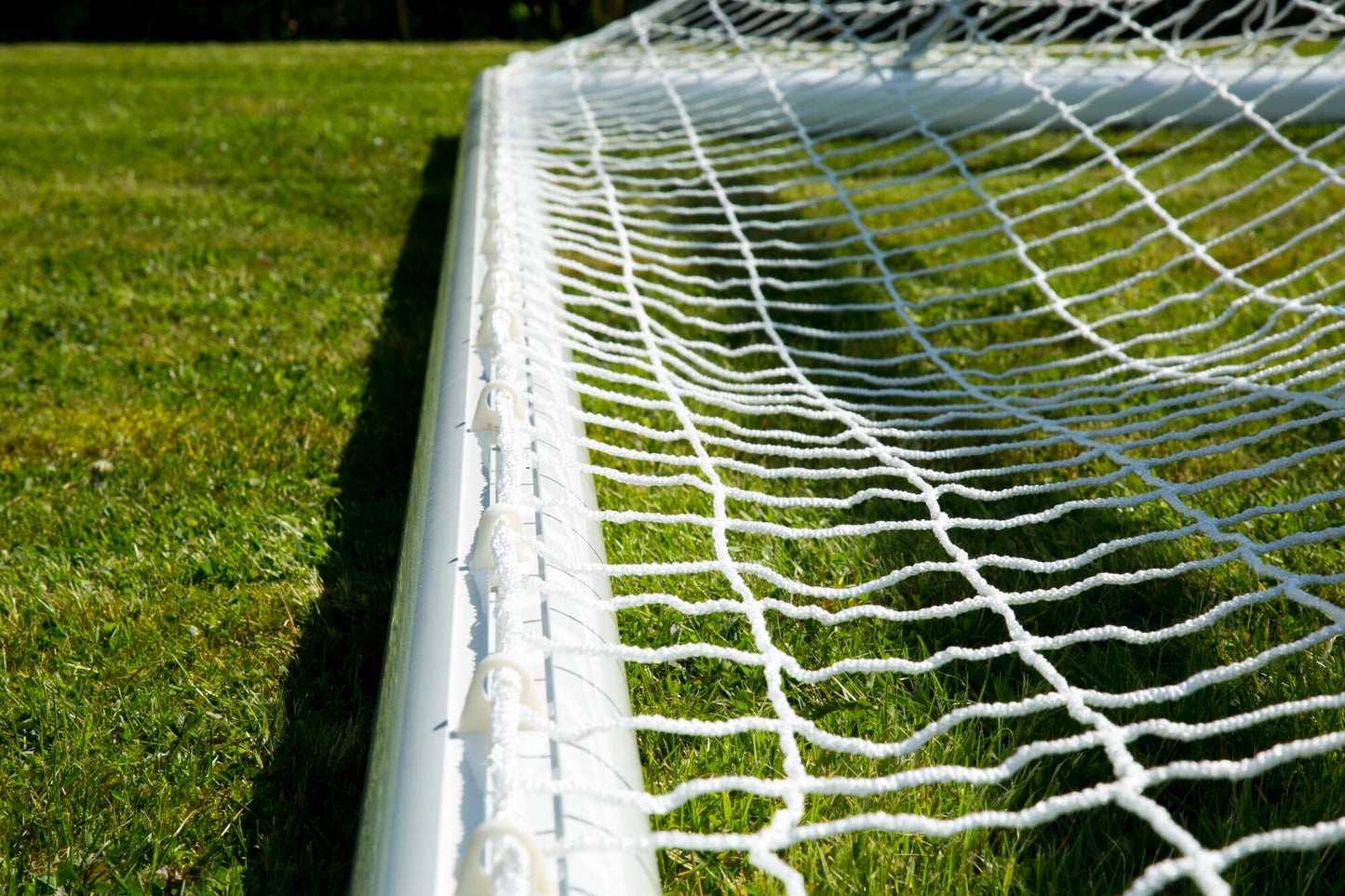 Powershot Fußballnetz - Trapezförmig - 4mm - Weiß - machsport