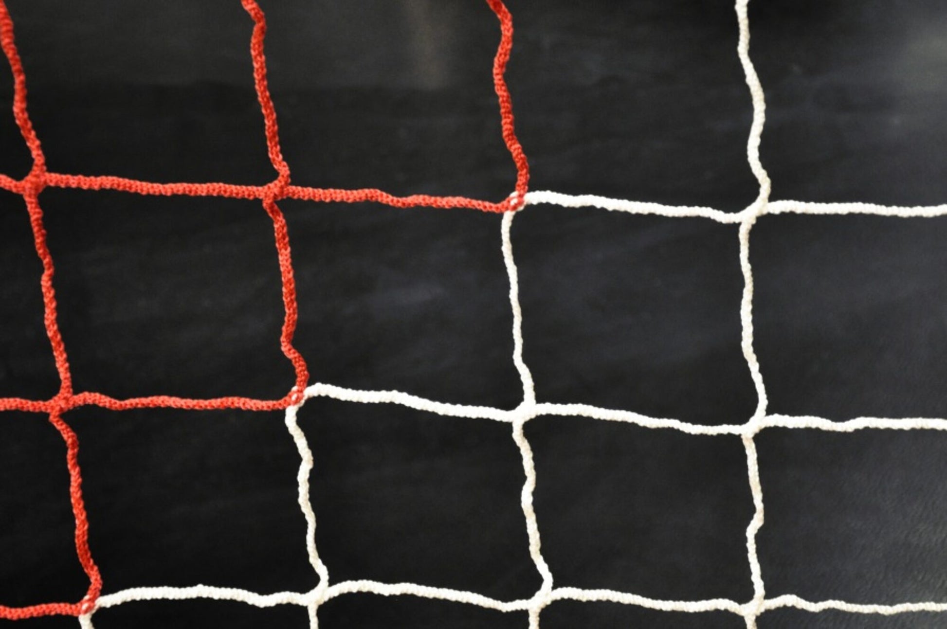 Powershot Fußballnetz - Trapezförmig - 4mm - Weiß/Rot - machsport – Bild 