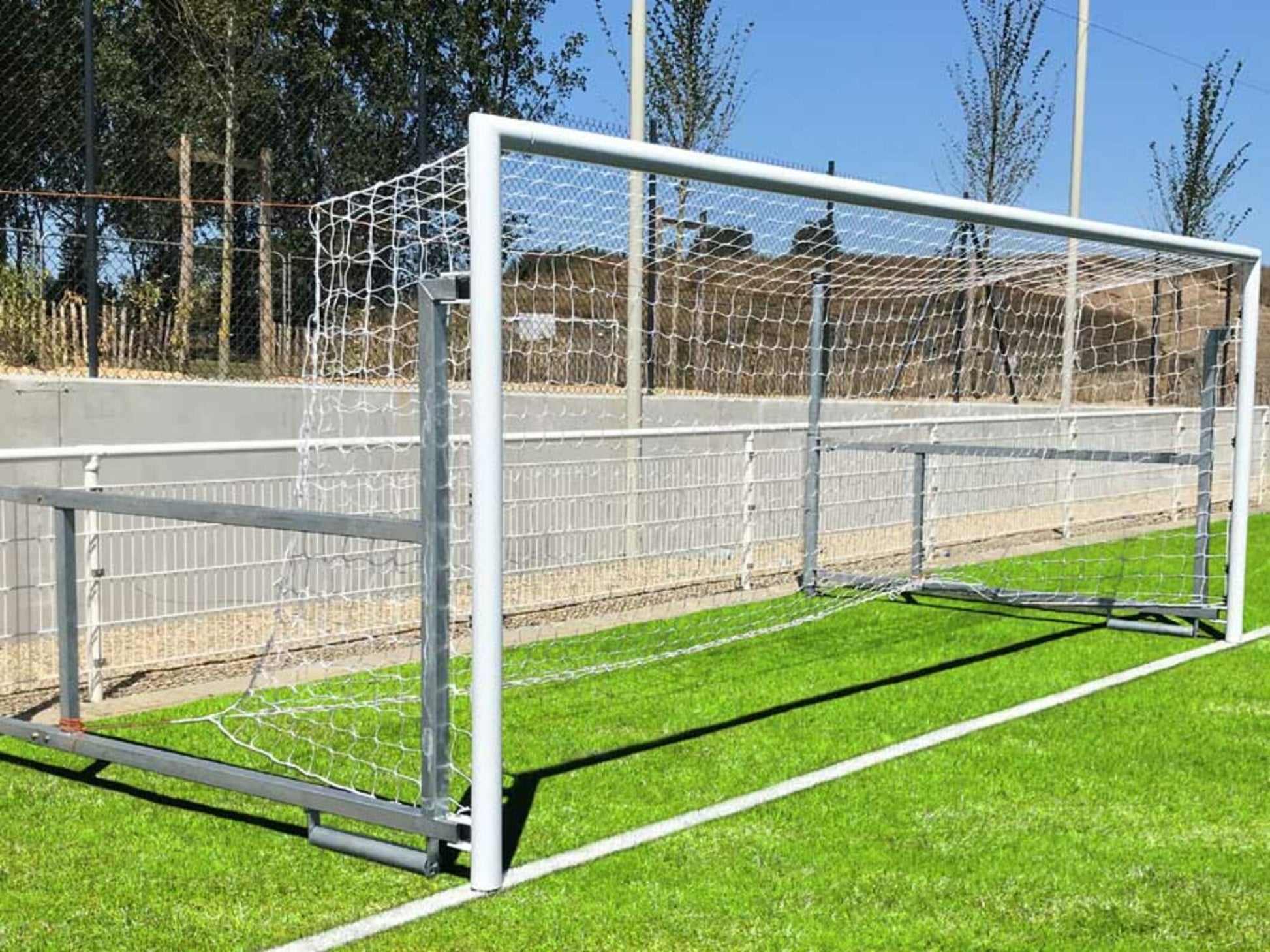 Powershot Fußballnetz für Falttor 6,1 x 2,1 m - machsport – Bild 