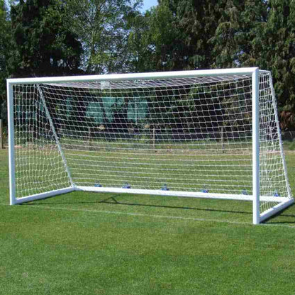 Powershot Fußballtornetz - Jugendtornetz - Tornetz 5 x 2 m - Weiß - 4mm Stark - machsport