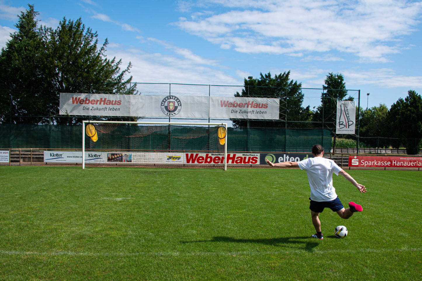 Powershot Fußballzielscheibe mit Netz 2 in 1 - POWERSHOT - machsport