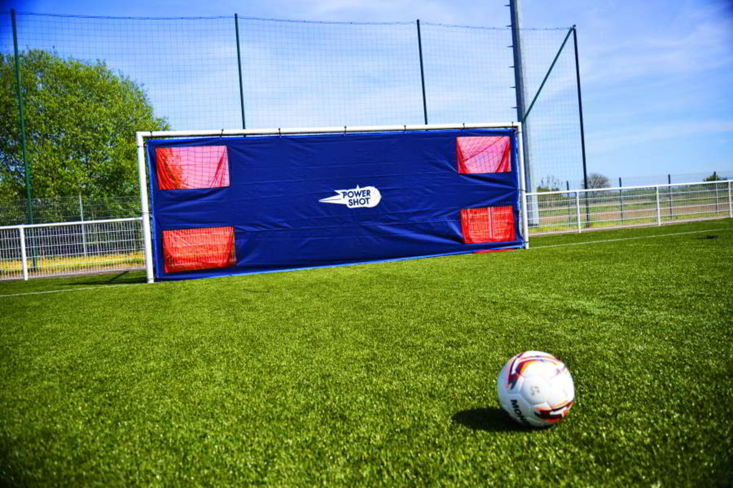 Powershot POWERSHOT® Fußball - Torwand 6 x 2,1 m - EXTREM REISFEST - machsport