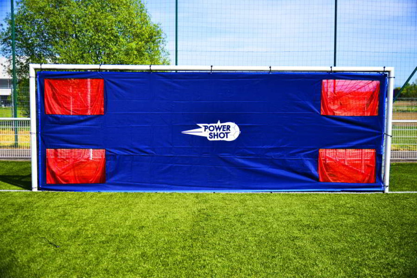 Powershot POWERSHOT® Fußball - Torwand 7,32 x 2,44 m - EXTREM REISFEST - machsport