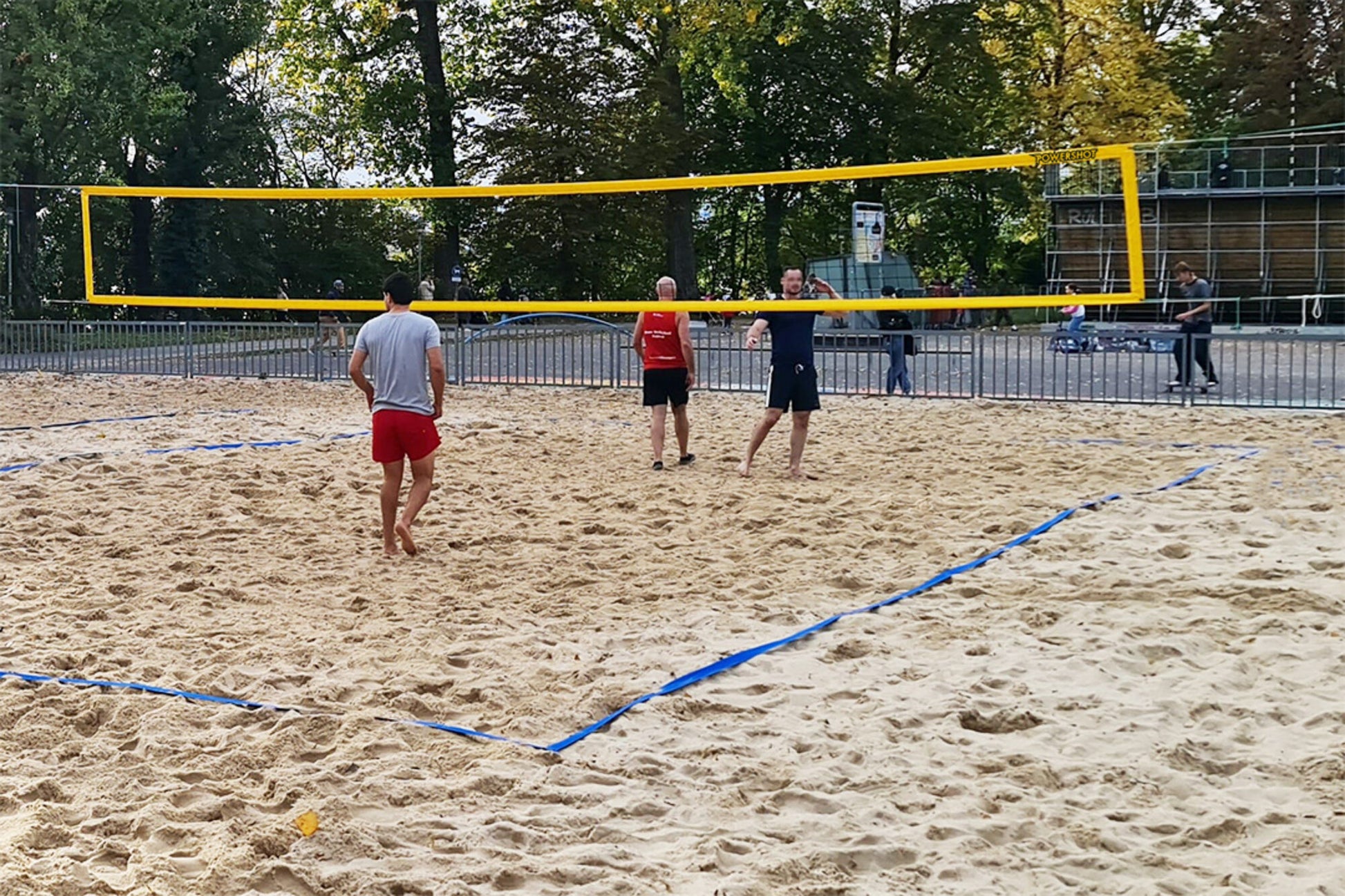 Powershot Beach-Volleyball - Wettkampfnetz - machsport – Bild 